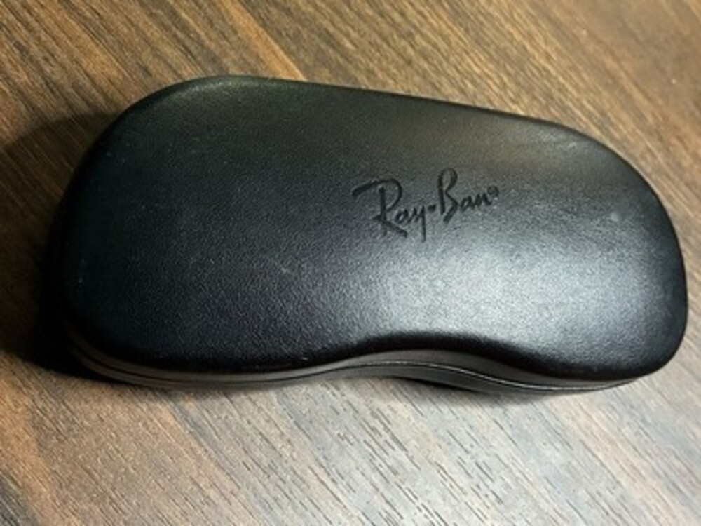 Ray-Ban Eyeglasses Sunglasses Protective Case Black Hard Clamshell